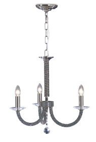 Elena Black Chrome Crystal Ceiling Lights Diyas Multi Arm Crystal Fittings Elena Black Chrome Crystal Ceiling Lights Diyas Multi Arm Crystal Fittings